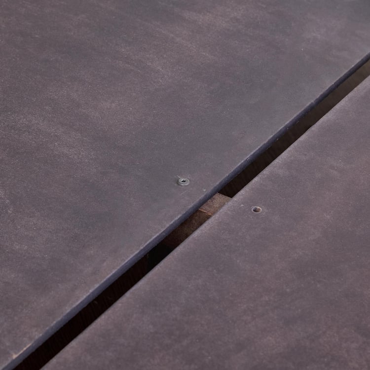 Cleopatra Solid Wood Queen Bed - Brown