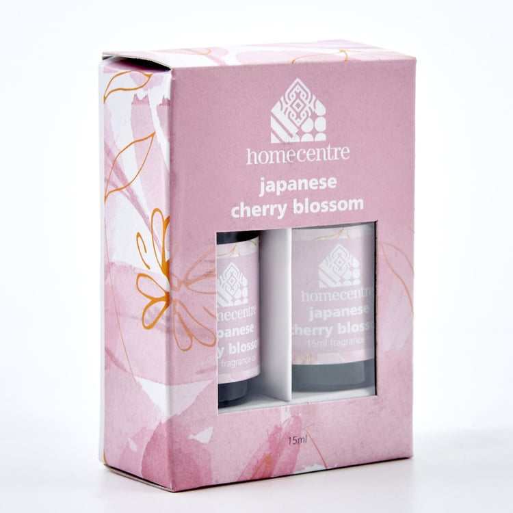 Corsica Set of 2 Japanese Cherry Blossom Fragrance Oil - 15ml