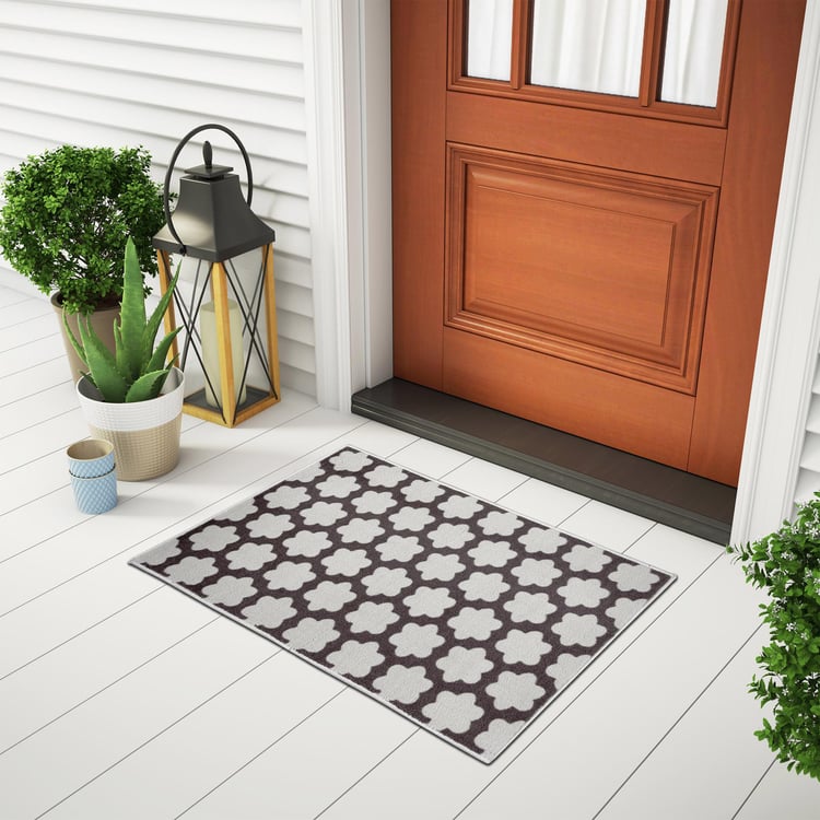 WELSPUN Ethan Printed Anti-Slip Bath Mat - 60x40cm