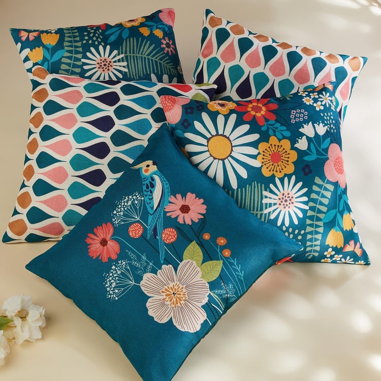 Pacific Vera Set of 5 Cushion Covers - 40x40cm