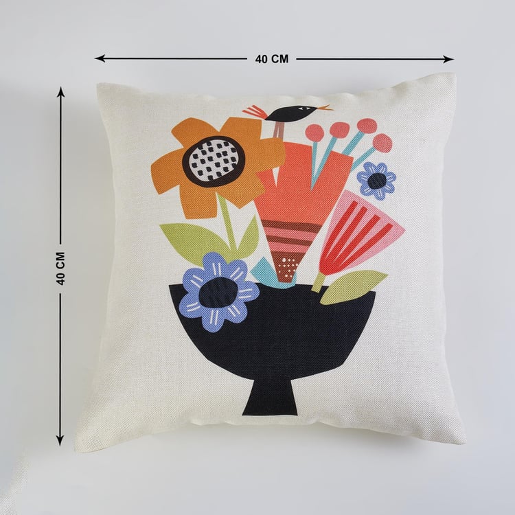 Vera Set of 5 Printed Cushion Covers - 40x40cm