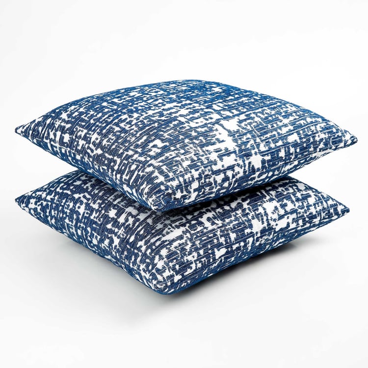 Celebrations Set of 2 Jacquard Cushion Covers - 40x40cm