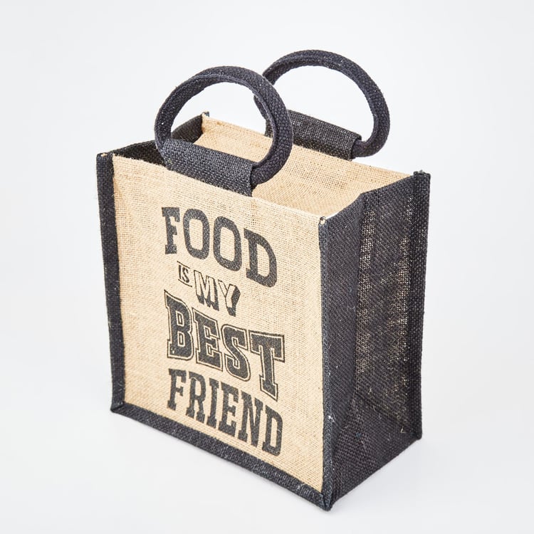 Livia Jute Lunch Bag