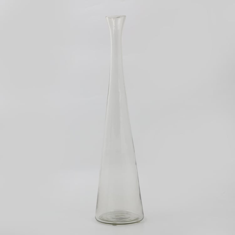 Bernina Glass Narrow Mouth Vase