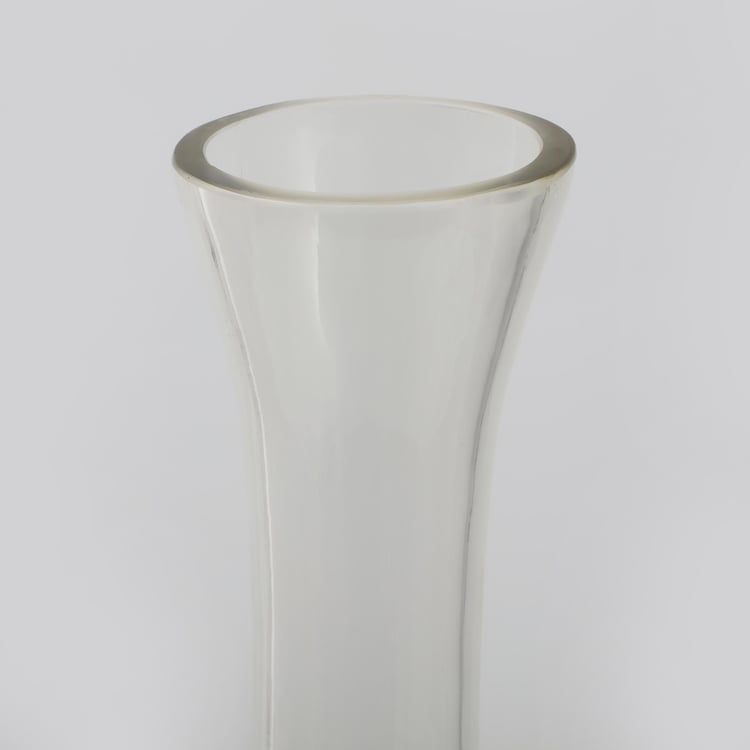 Bernina Glass Narrow Mouth Vase