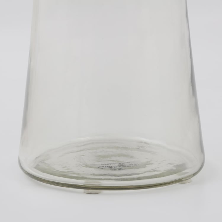 Bernina Glass Narrow Mouth Vase