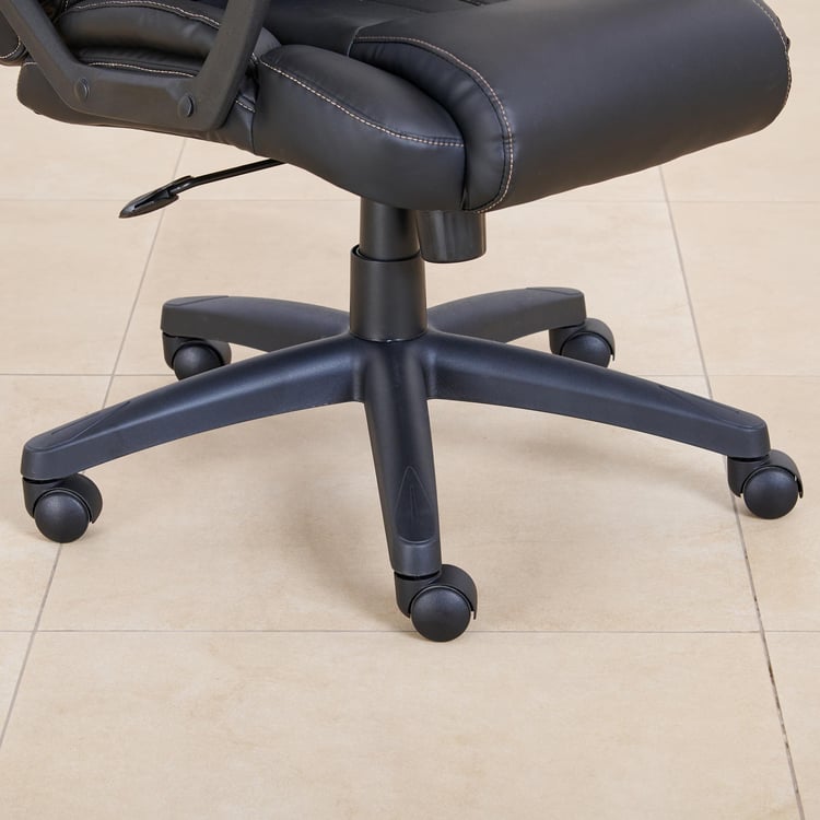 Hawking Faux Leather Office Chair - Black