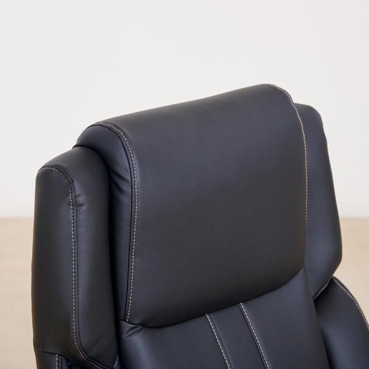 Hawking Faux Leather Office Chair - Black