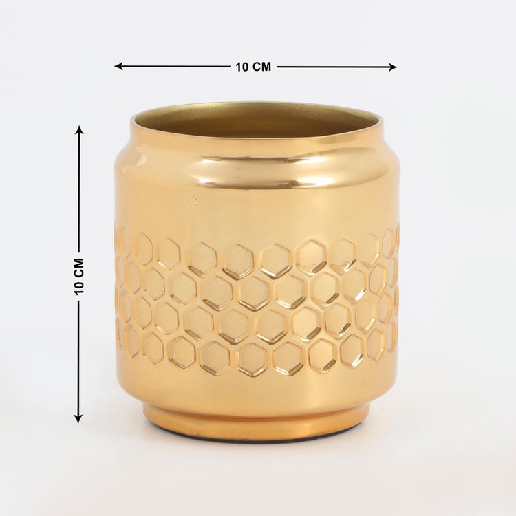 Austin Metal Honeycomb Votive Holder