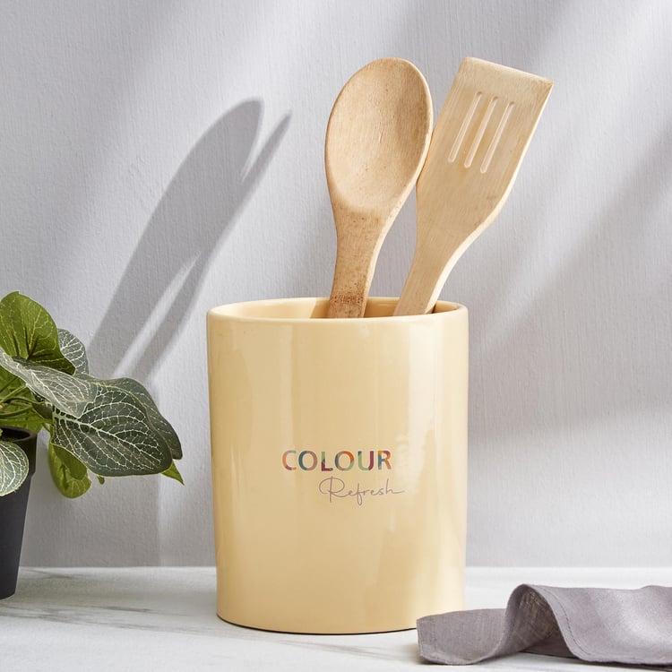 Colour Refresh Stoneware Utensil Holder