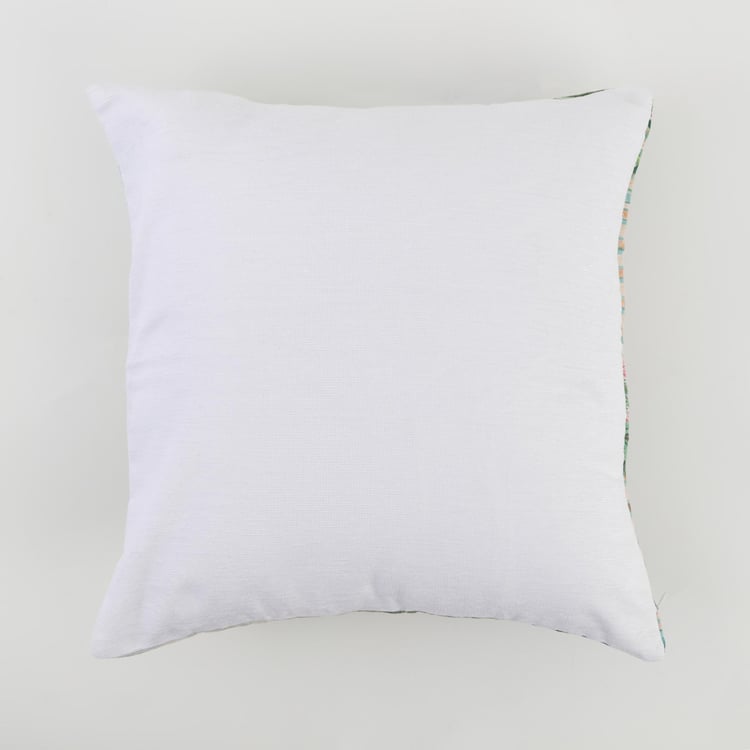 Velour Printed Cushion Cover - 40x40cm
