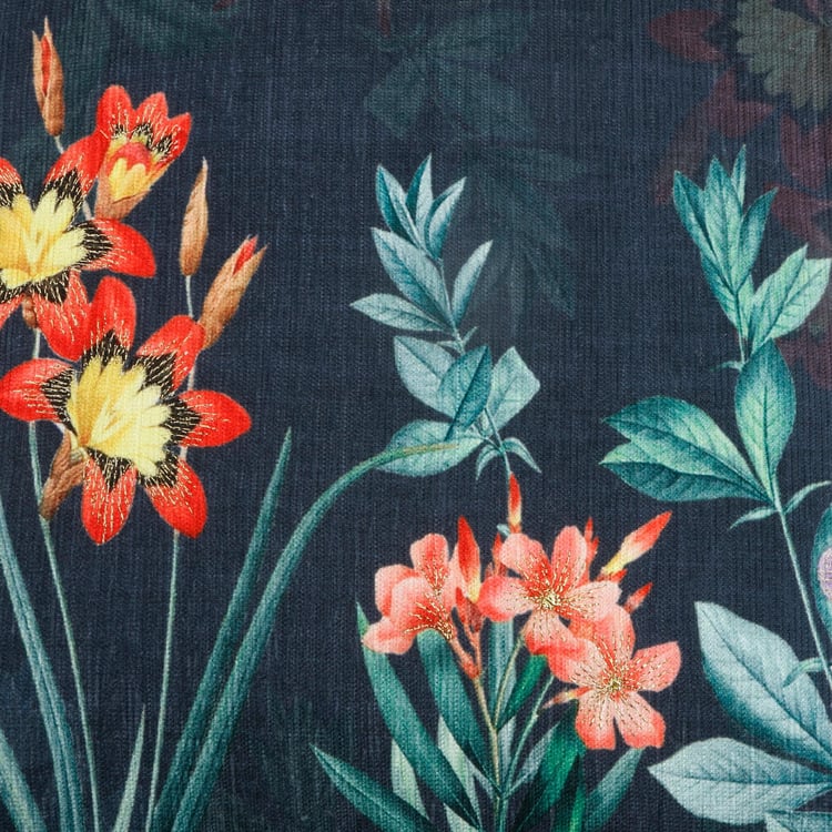 Velour Embellished Cushion Cover - 40x40cm