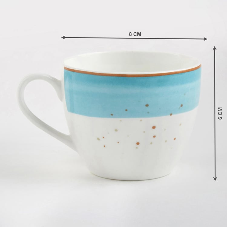 Colour Refresh Bone China Cup and Saucer - 210ml