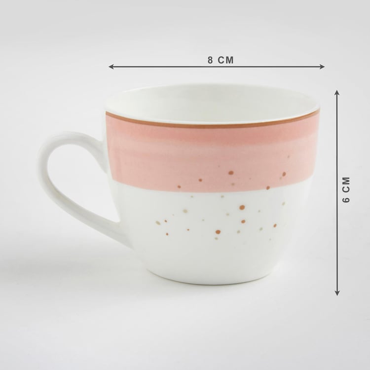 Colour Refresh Bone China Cup and Saucer - 210ml