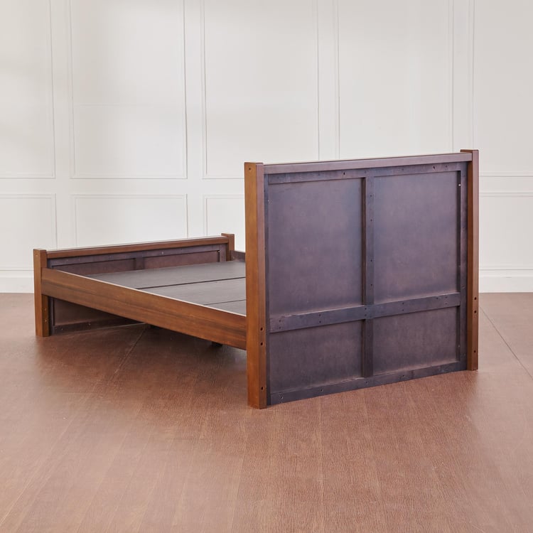 Denis Solid Wood Teen Bed - Brown