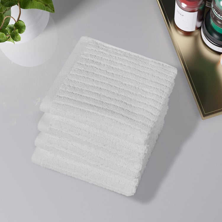 CANNON Brooklyn Set of 4 Cotton Face Towels - 30x30cm