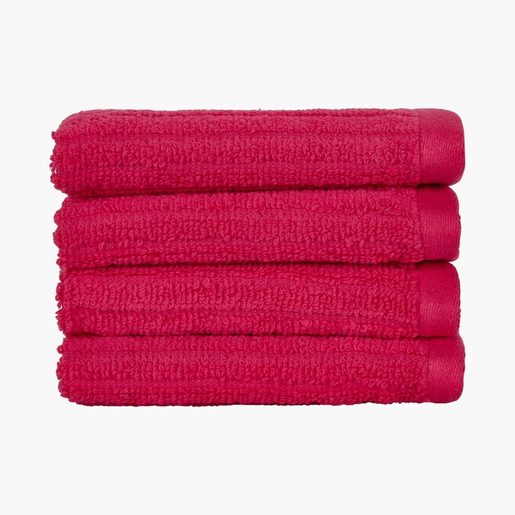 CANNON Brooklyn Set of 4 Cotton Face Towels - 30x30cm