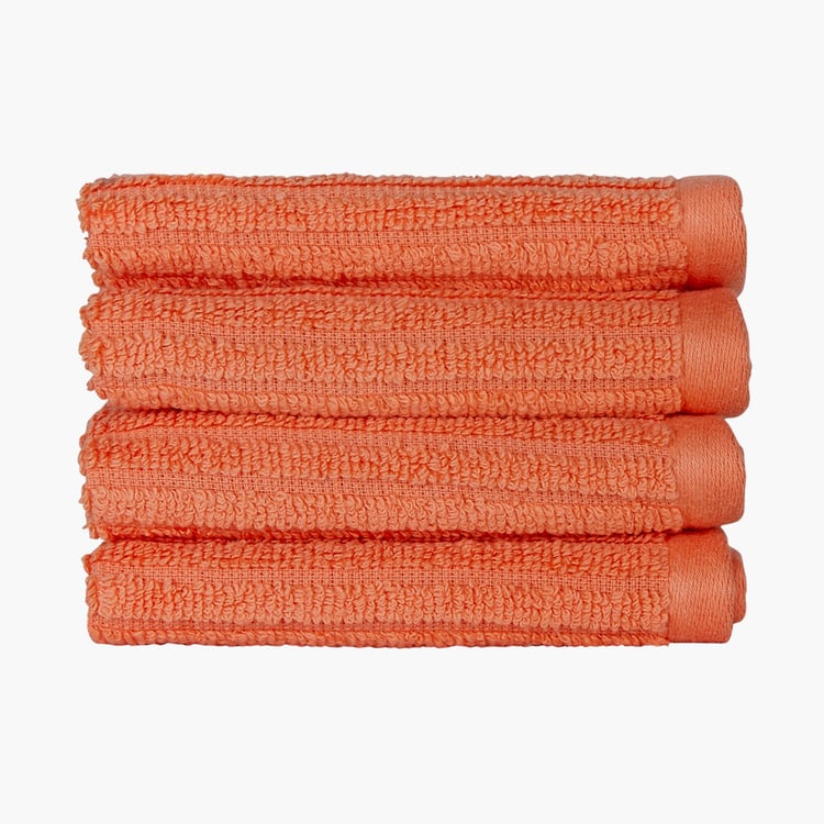 CANNON Brooklyn Set of 4 Cotton Face Towels - 30x30cm