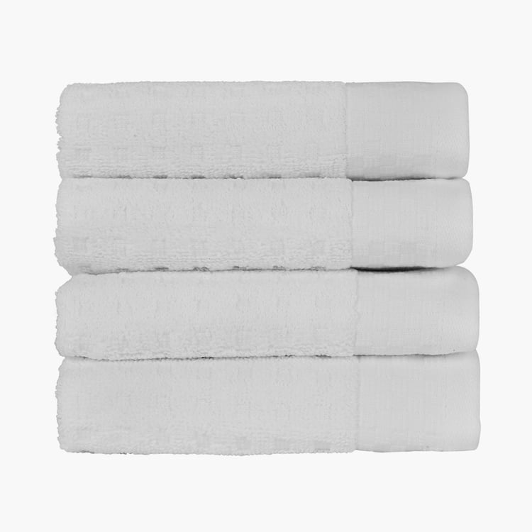 CANNON West Avenue Set of 4 Cotton Face Towels - 30x30cm