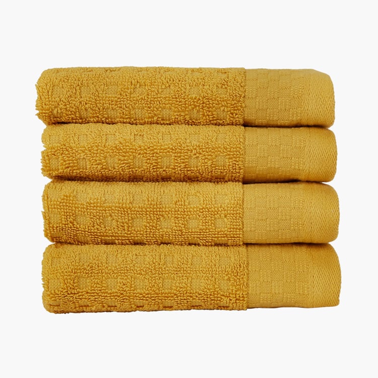 CANNON West Avenue Set of 4 Cotton Face Towels - 30x30cm