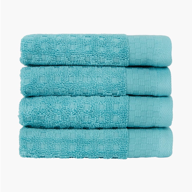 CANNON West Avenue Set of 4 Cotton Face Towels - 30x30cm