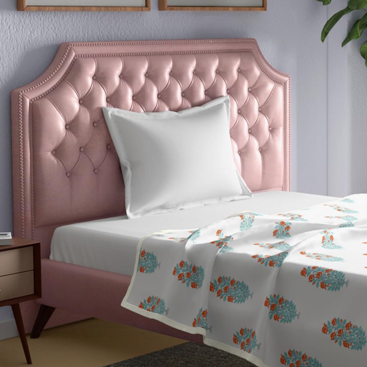 BICHAUNA Candy Cotton Floral Printed Single Dohar