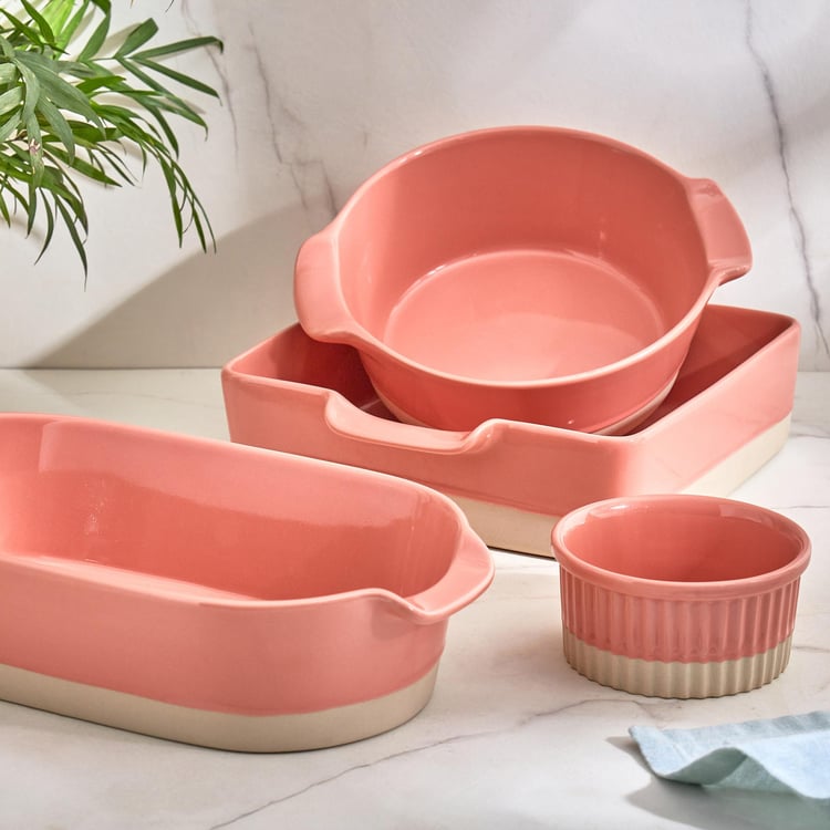 Bakers Pride Crimson Stoneware Baking Dish - 620ml