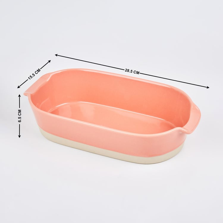 Bakers Pride Crimson Stoneware Baking Dish - 1.1L