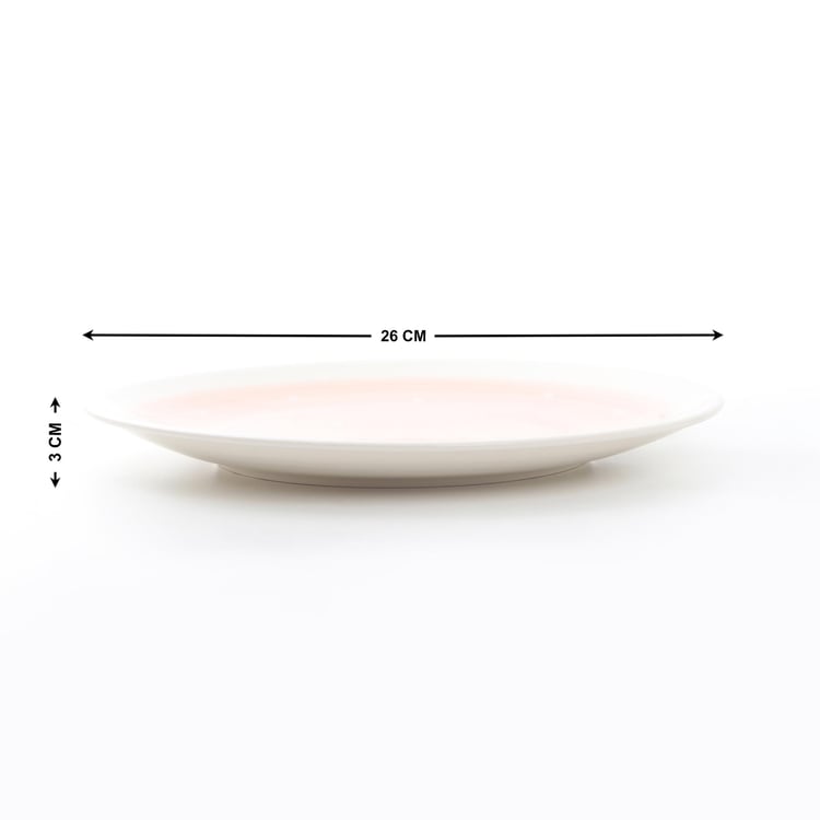 Bespoke Stoneware Printed Dinner Plate - 26cm
