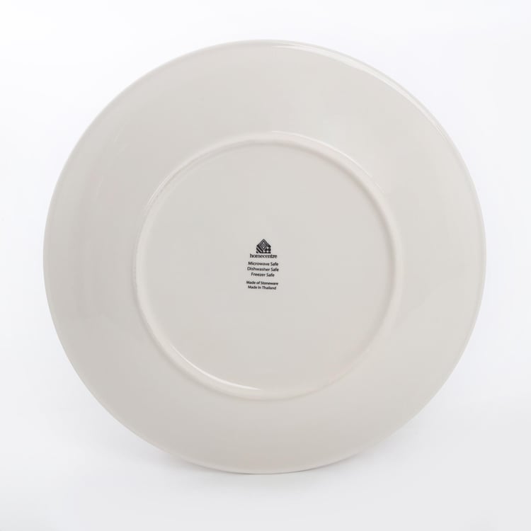 Bespoke Stoneware Printed Dinner Plate - 26cm