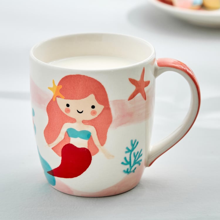 Bliss Kids Stoneware Printed Milk Mug - 300ml