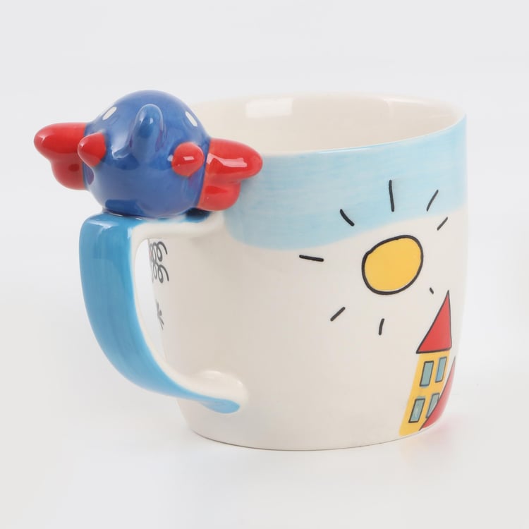 Corsica Bliss Kids Stoneware Printed Mug - 320ml