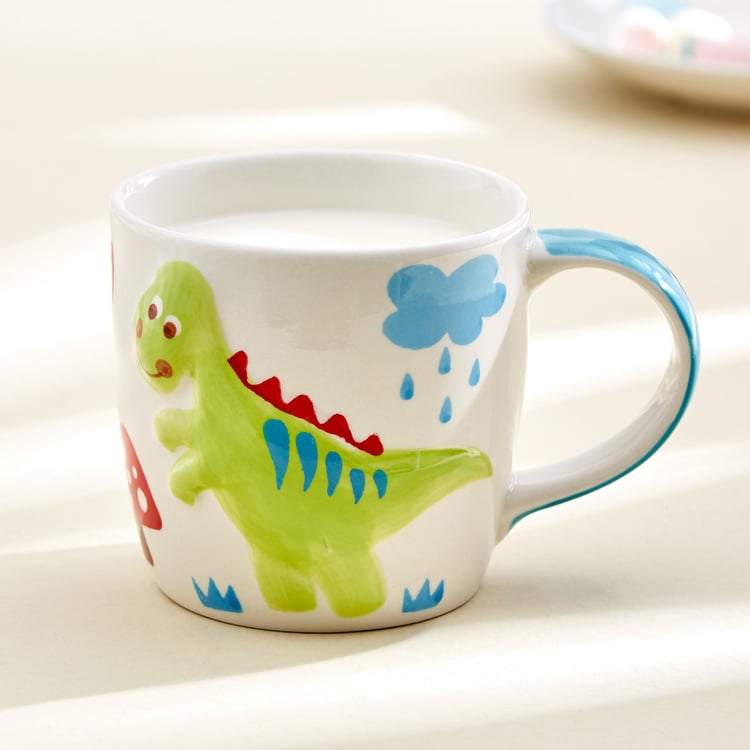 Bliss Kids Stoneware Printed Milk Mug - 320ml