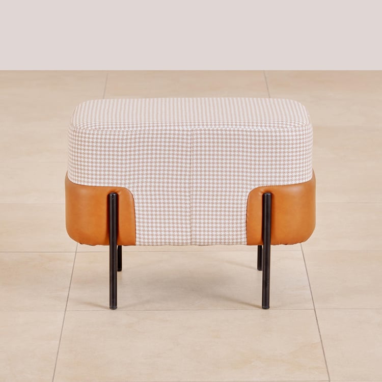 Fern Living Fabric Pouffe