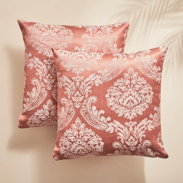 Fiesta Set of 2 Jacquard Cushion Covers - 40x40cm