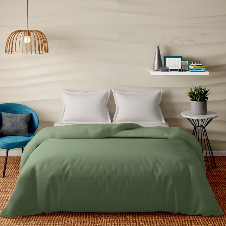 PORTICO Satin Premium Cotton Double Duvet Cover