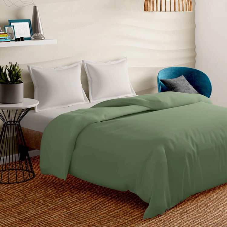 PORTICO Satin Premium Cotton Double Duvet Cover