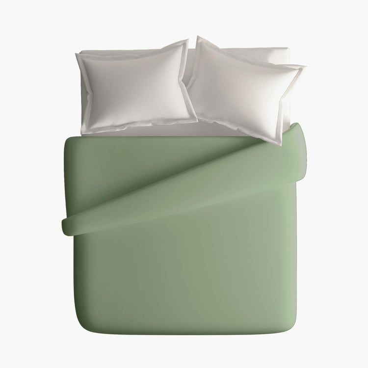 PORTICO Satin Premium Cotton Double Duvet Cover