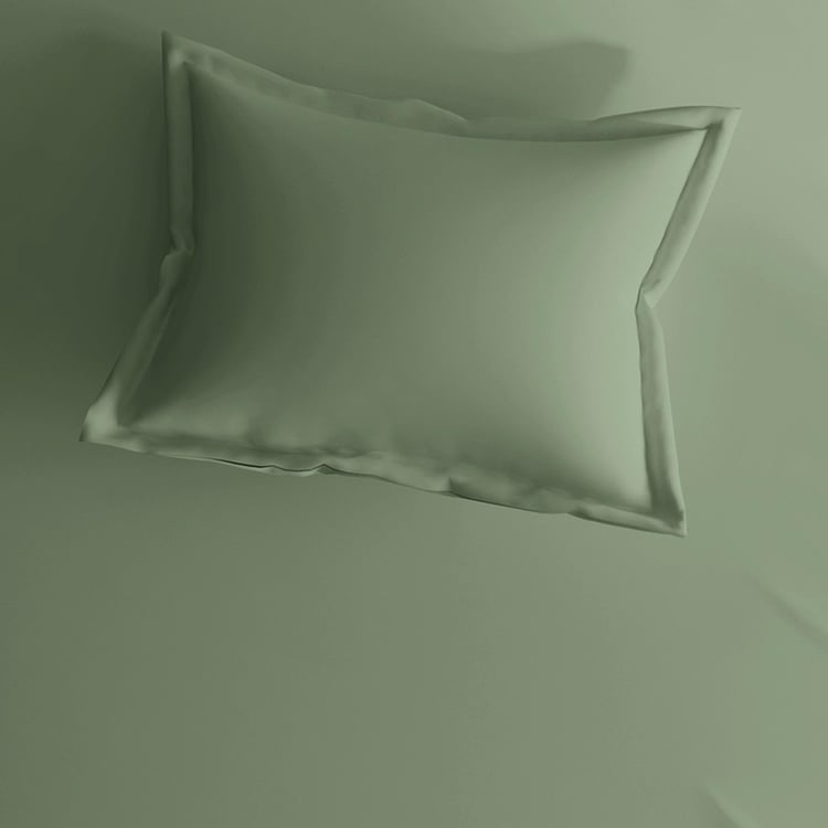 PORTICO Satin Premium Cotton 250TC 2Pcs Single Bedsheet Set