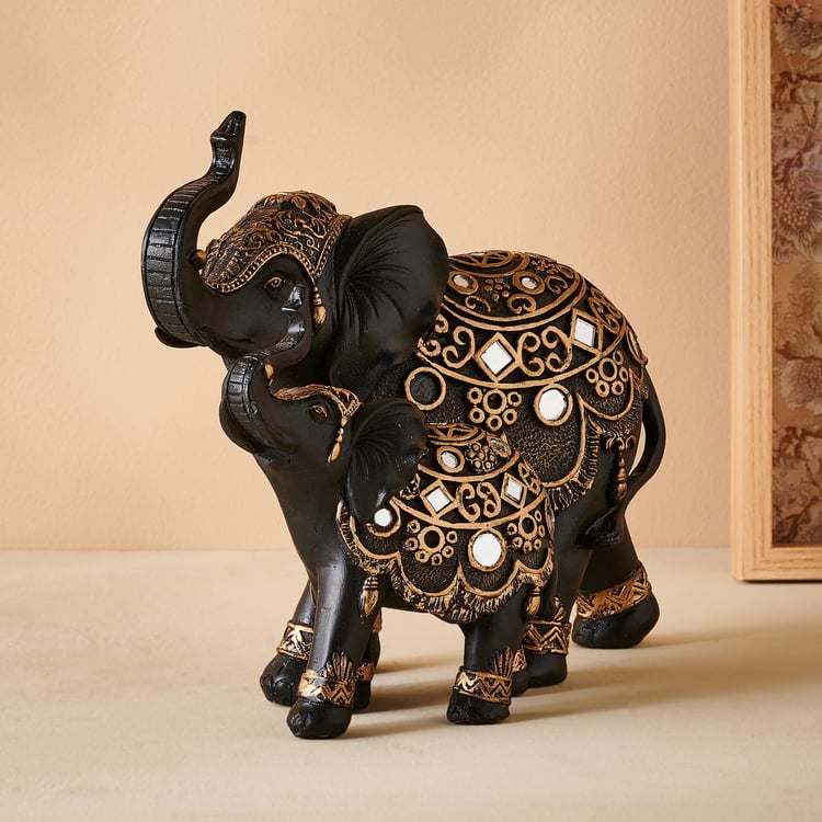 Corsica Mirat Polyresin Elephants Figurine