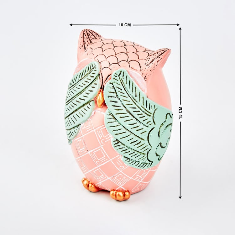 Hello Kitty Polyresin Owl Figurine