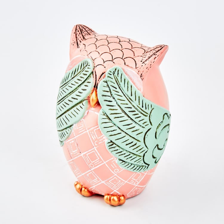 Hello Kitty Polyresin Owl Figurine
