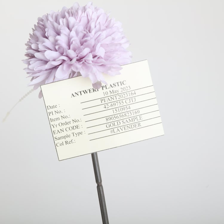 Botanical Artificial Dandelion Flower Stick - 31cm