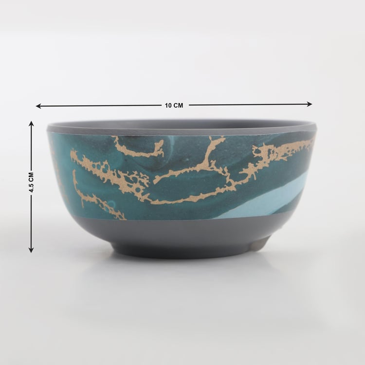 Breccia Melamine Printed Veg Bowl - 240ml