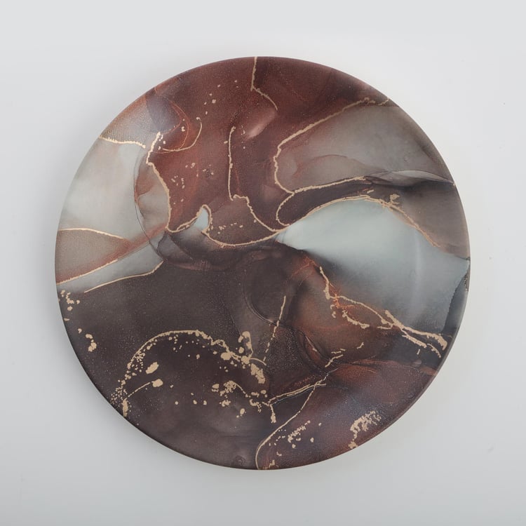 Breccia Melamine Printed Side Plate - 18cm