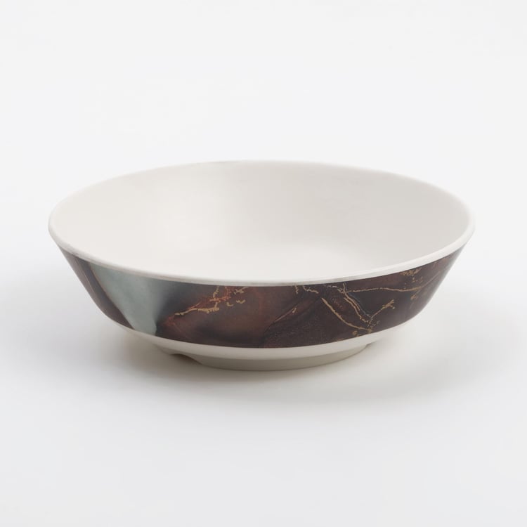 Breccia Melamine Printed Serving Bowl - 780ml