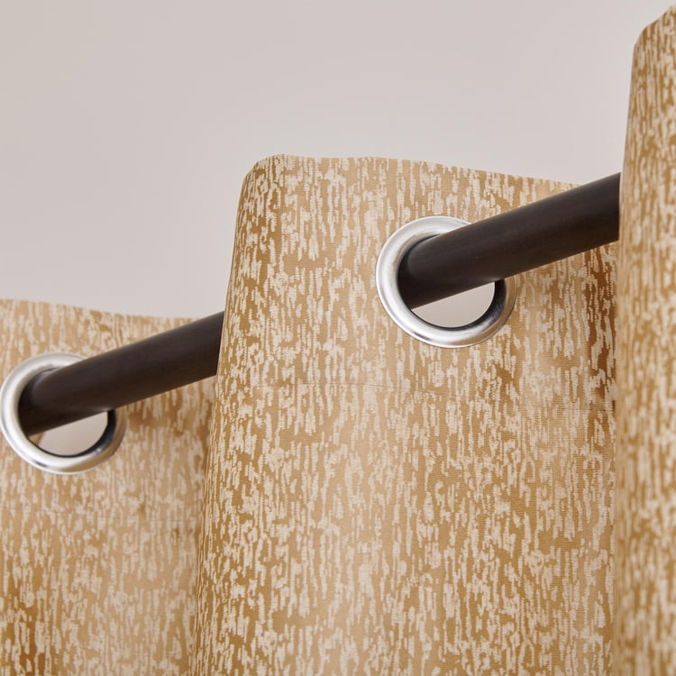 Corsica Andrea Set of 2 Printed Light Filtering Door Curtains