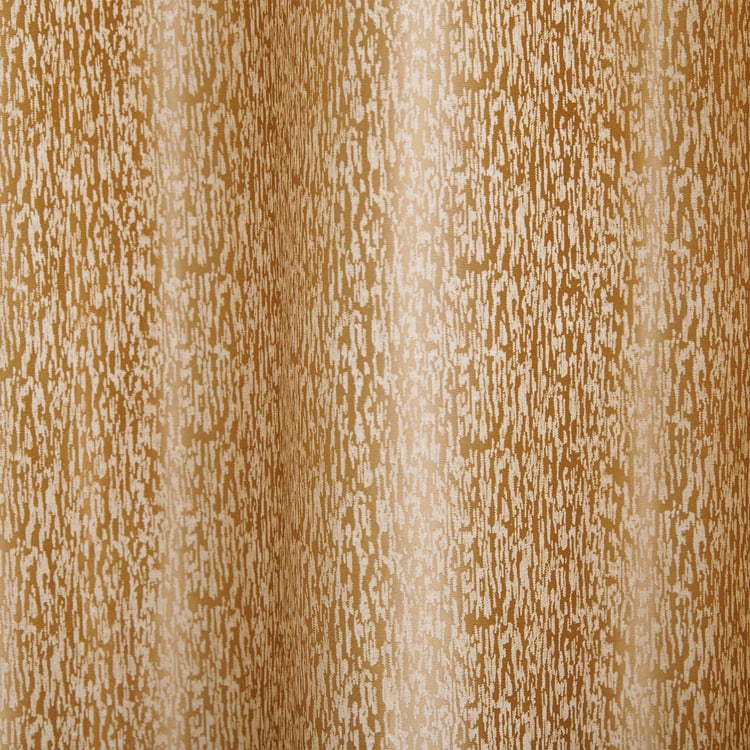Corsica Andrea Set of 2 Printed Light Filtering Door Curtains