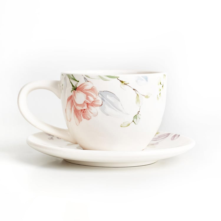 Moksha Stoneware Cup and Saucer - 230ml