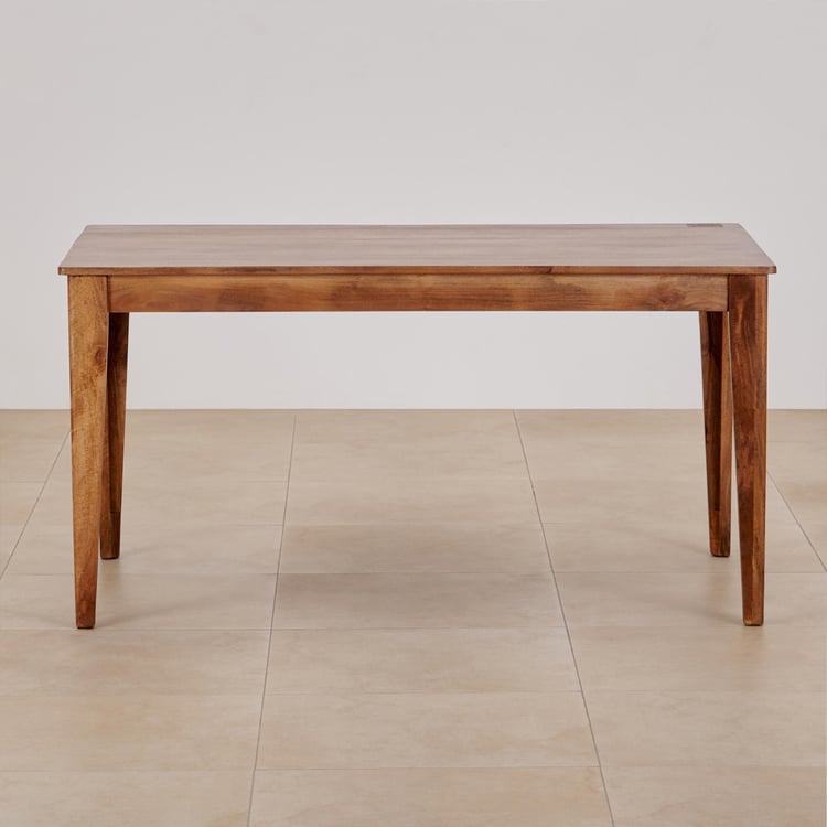 Helios Amora Mango Wood 6-Seater Dining Table - Brown